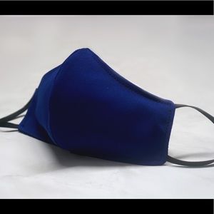 Handmade Royal Blue Face Mask